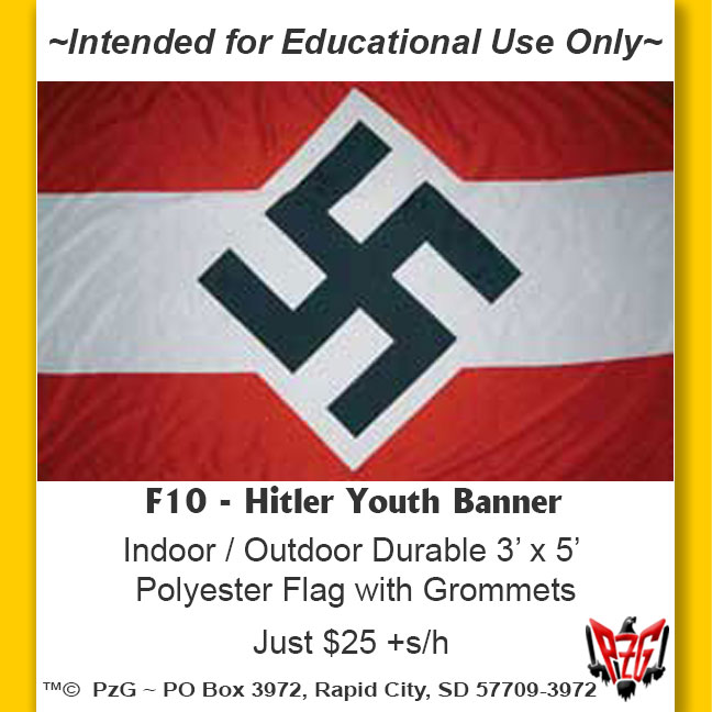 F10 - Hitler Youth Banner / Flag