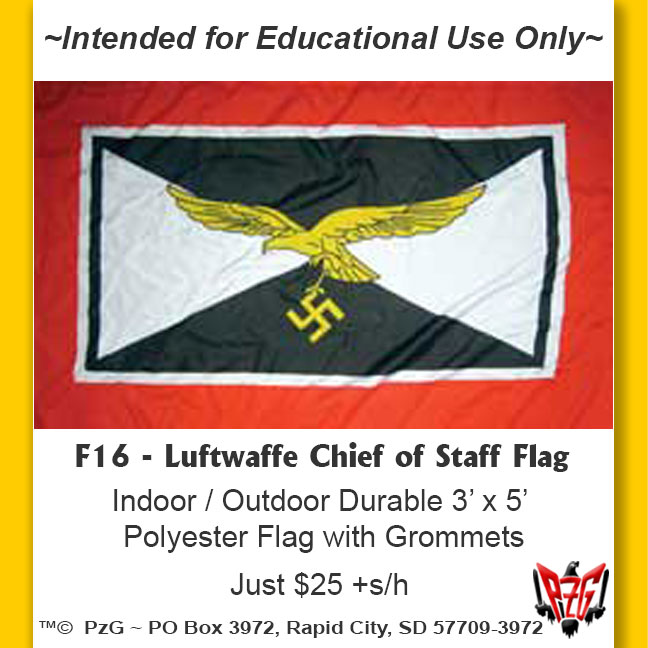 F16 - Luftwaffe Chief of Staff Flag