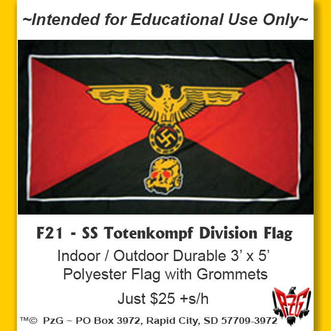 F21 - SS Totenkompf Division Flag