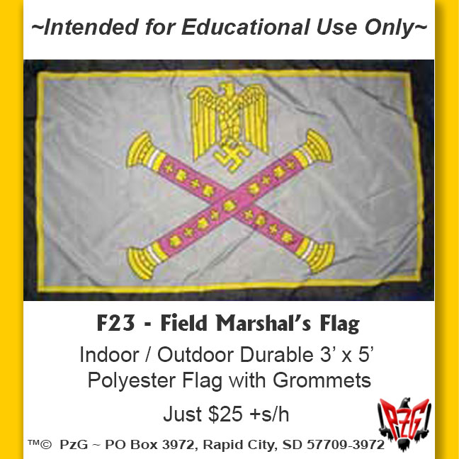 F23 - Field Marshal’s Flag