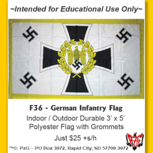 F36 - German Infantry WW2 Flag