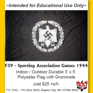 F39 - German Sporting Association Games Flag 1944