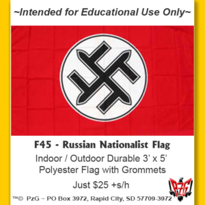 F45 - Russian Nationalist Flag