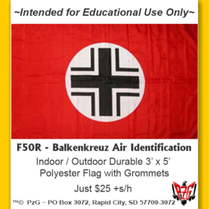 F50R - Balkenkreuz Air Identification Flag