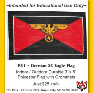 F51 - German SS Eagle Flag